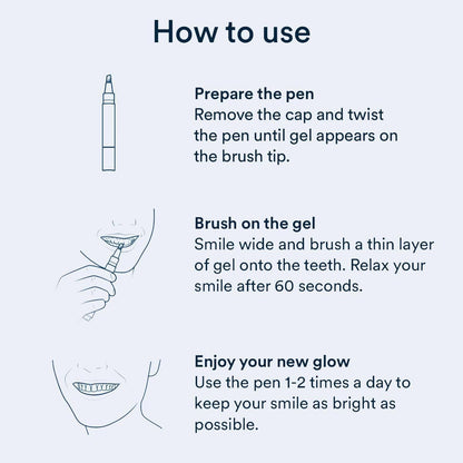 Hydrogen Peroxide Extra Strength Teeth Whitening Pen